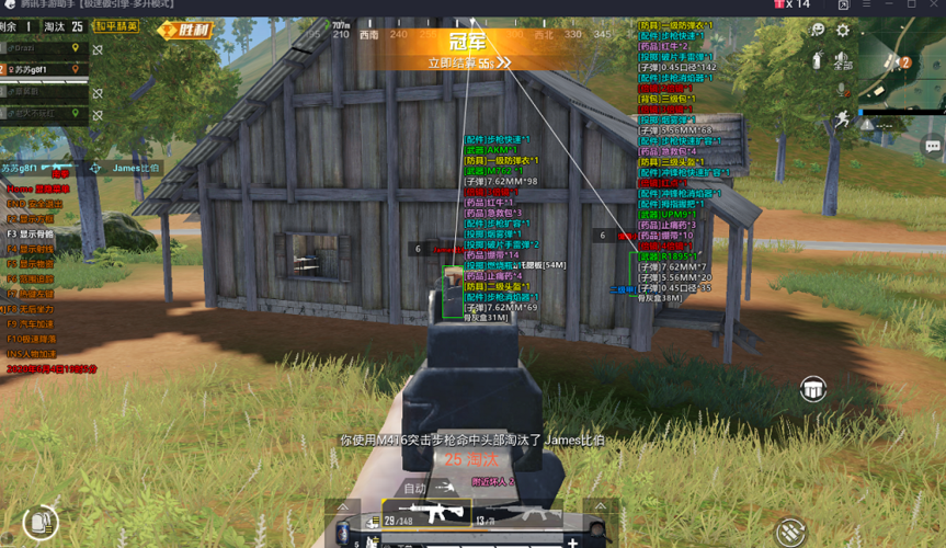 苹果IOS和平精英辅助【死神】透视自瞄子弹追踪